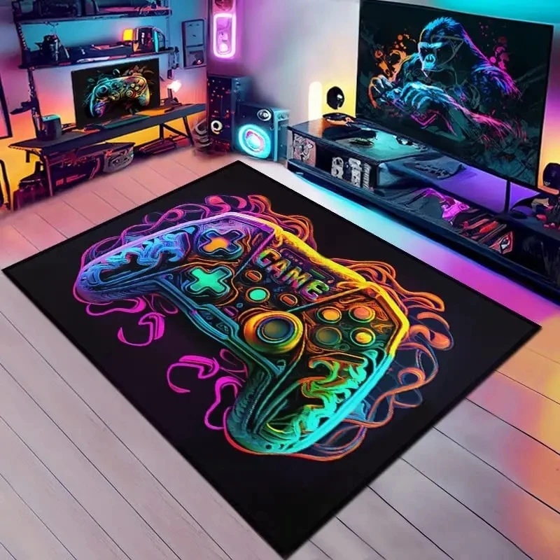 Rainbow Neon Gamepad GAMER Are - Esports Gaming Setup reseña y precio